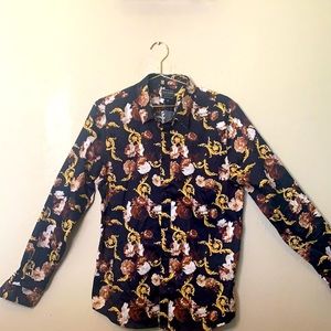 Men’s Guess Flower Print shirt